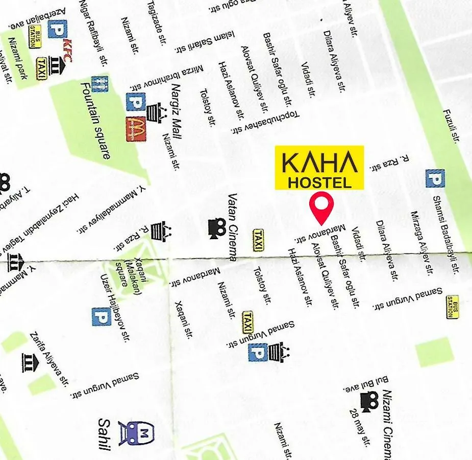 Kaha Hotel & Hostel バクー